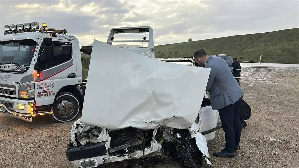 Çubuk'ta Kaza: 1 Kişi Hayatını Kaybetti, 1 Kişi Yaralandı.