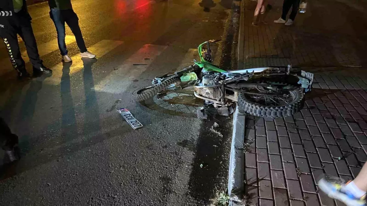 Gazipaşa'da trafik kazasında bir kişi yaralandı.