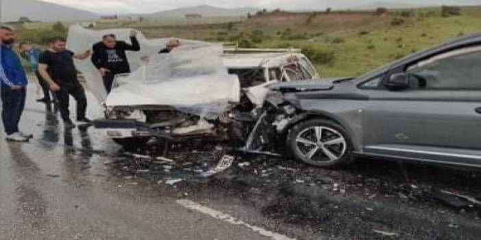 Trafik kazasında çubuk yolu: 1 kişi hayatını kaybetti.