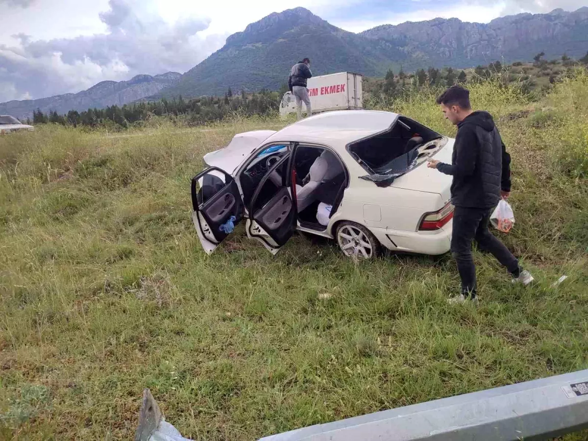 Konya'da trafik kazası sonucu bir kişi yaralandı.