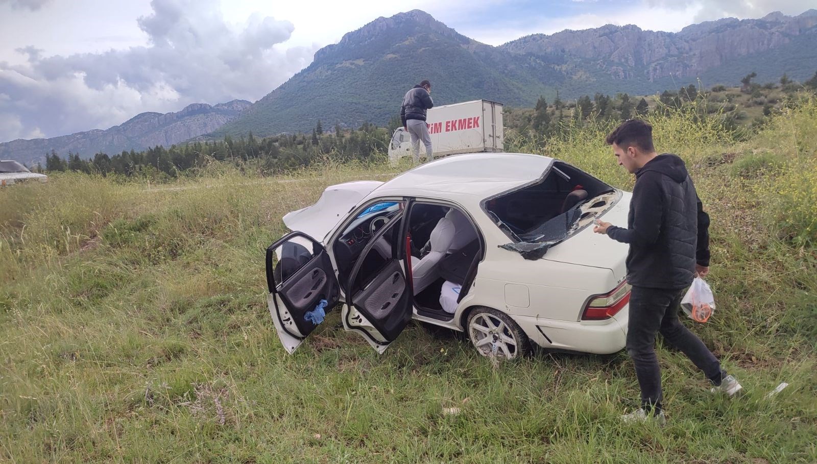 Seydişehir'de trafik kazasında bir kişi yaralandı.