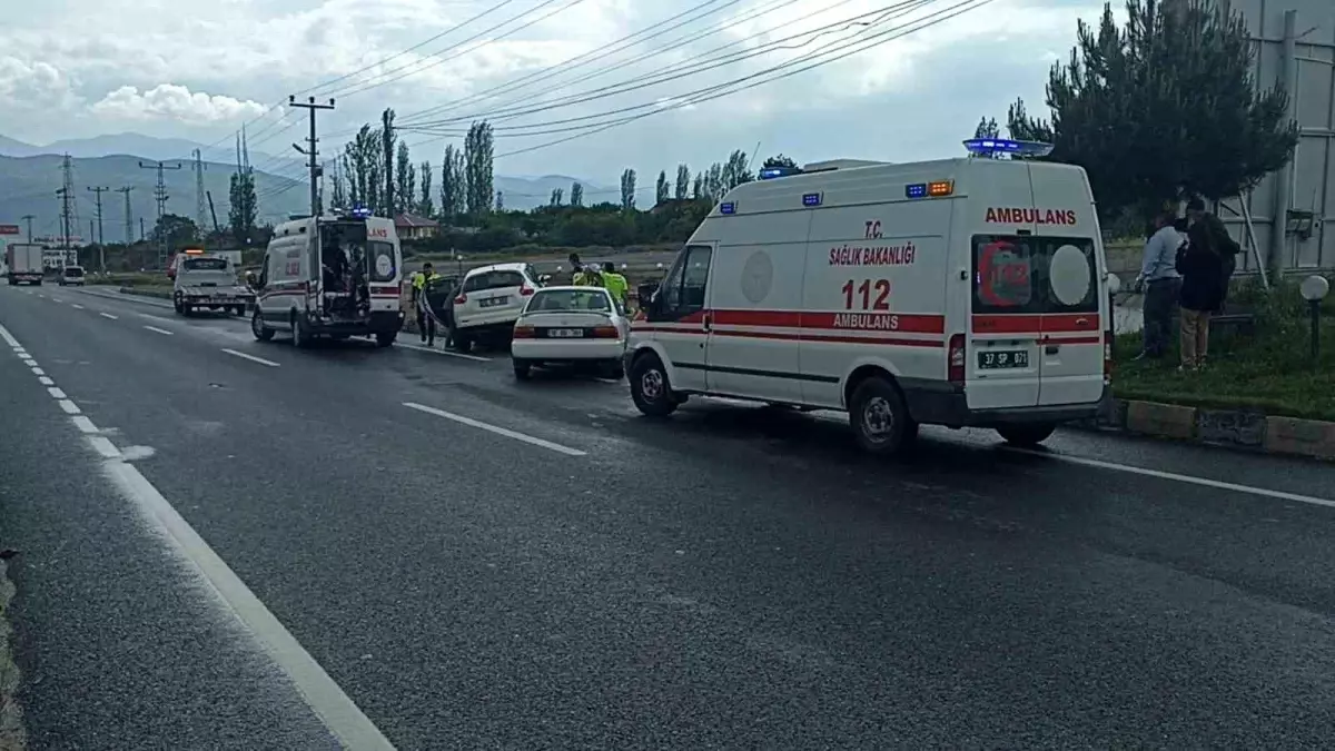 Tosya'da Kaza: 5 Kişi Yaralandı