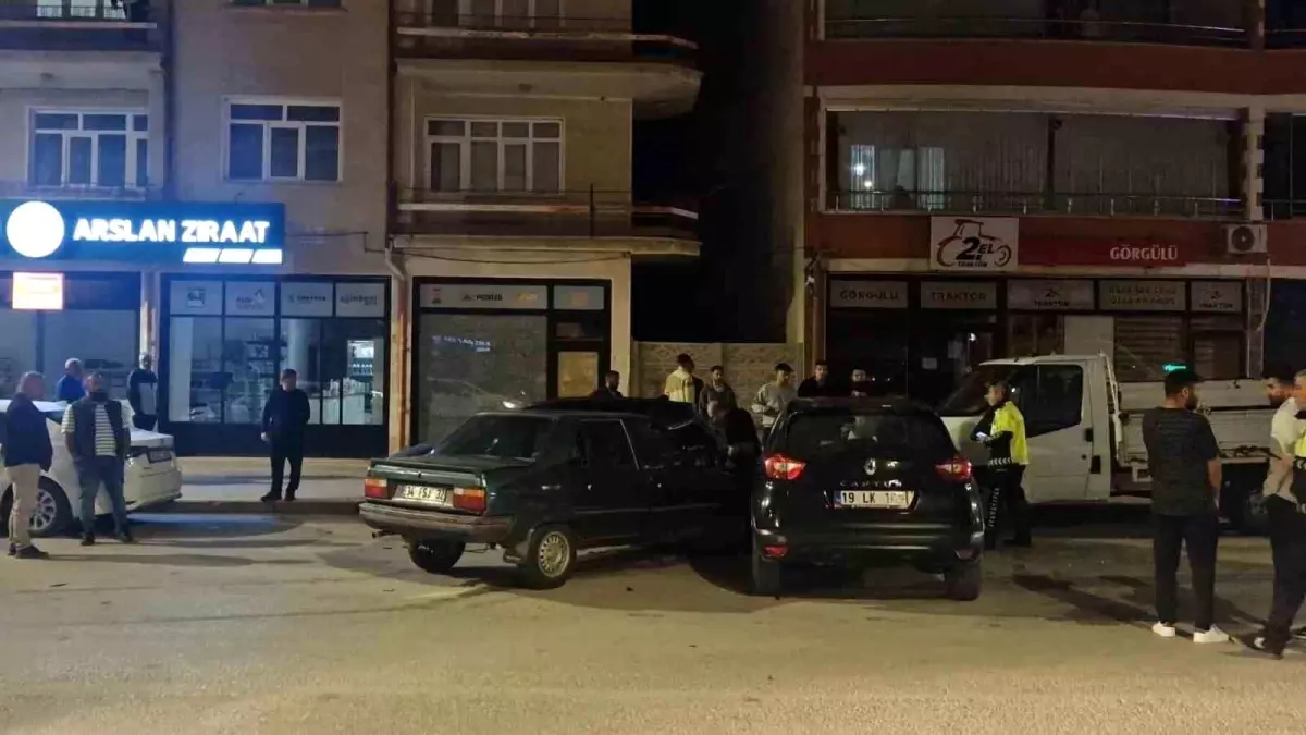 Çorum'da Kaza: 1 Kişi Yaralandı