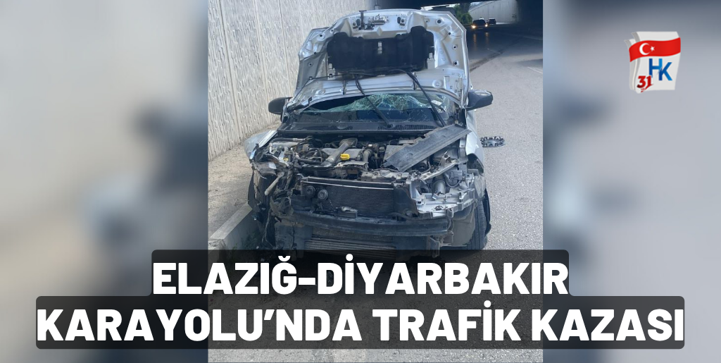 Kaza, Elazığ ile Diyarbakır arasındaki yol üzerinde meydana geldi.