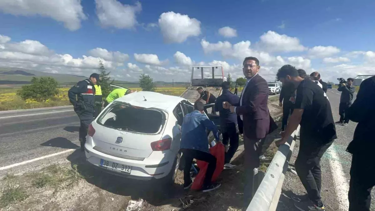 Nevşehir'de Kaza: 4 Aile Üyesi Yaralandı