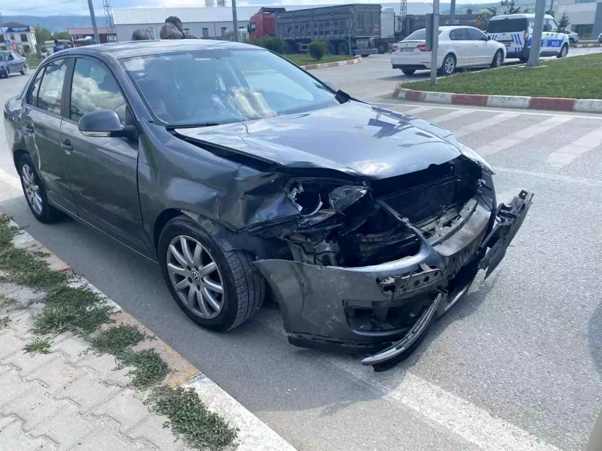 Samsun'da Kaza: 1 Kişi Yaralı