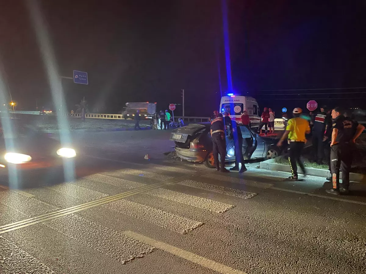 Aydın'daki Trafik Kazasında 2 Kişi Hayatını Kaybetti, 3 Kişi Yaralandı.