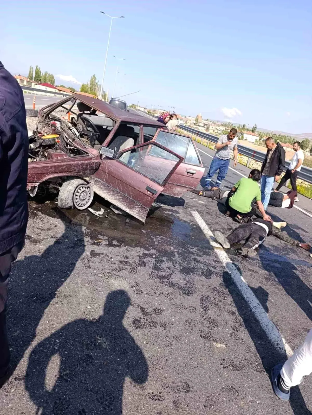 Kayseri’de Kaza: 3 Kişi Yaralandı.