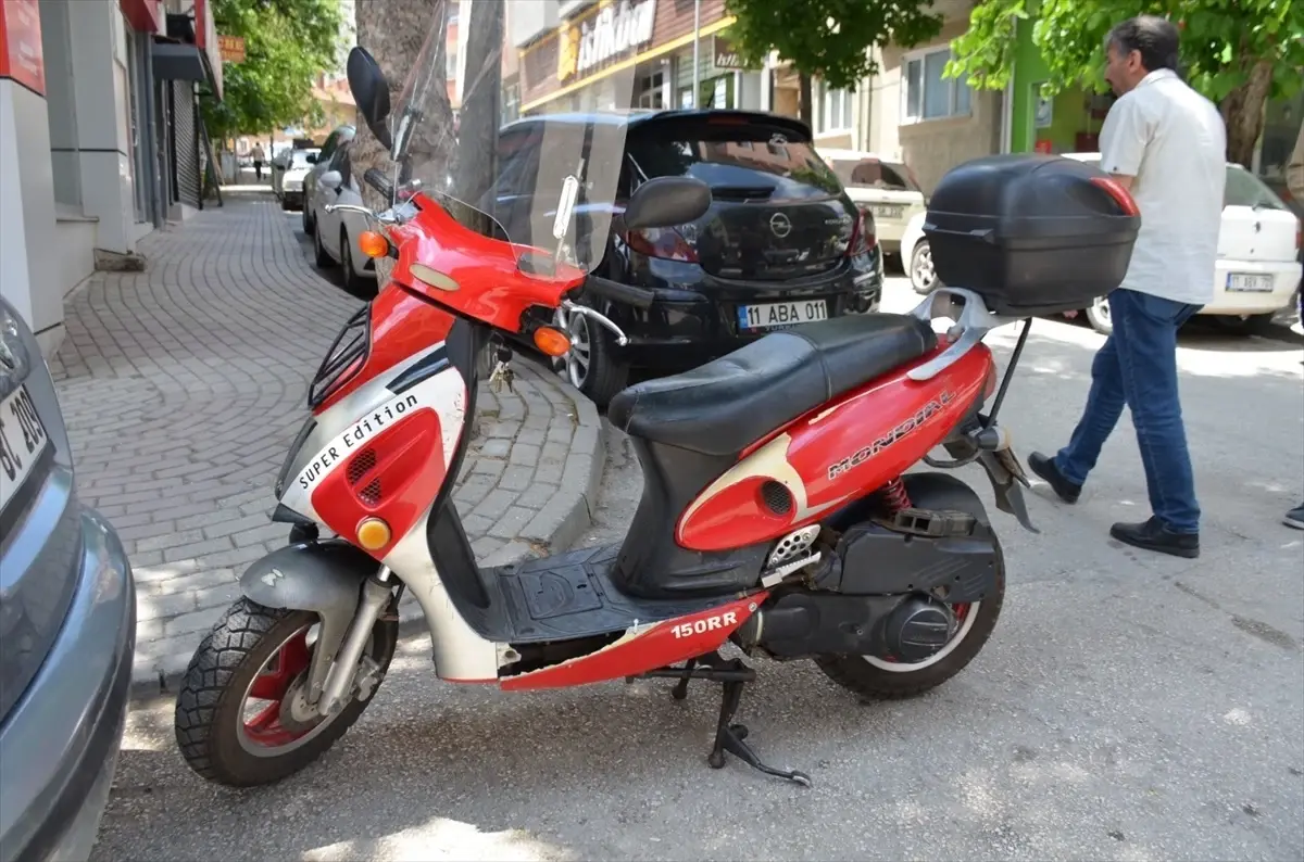 Bilecik'te trafik kazasında bir kişi yaralandı.