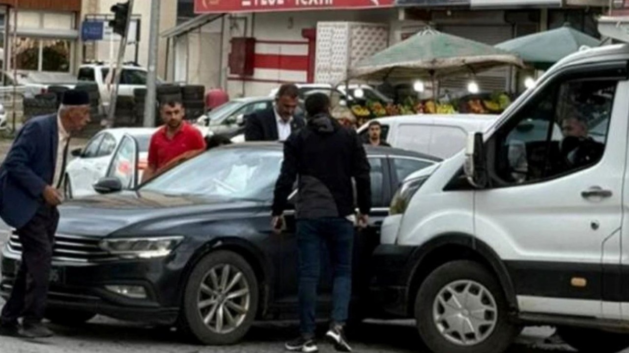 Belediye Başkanı kaza yaptı.