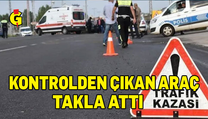 Traffic accident on the Nicosia-Güzelyurt Road