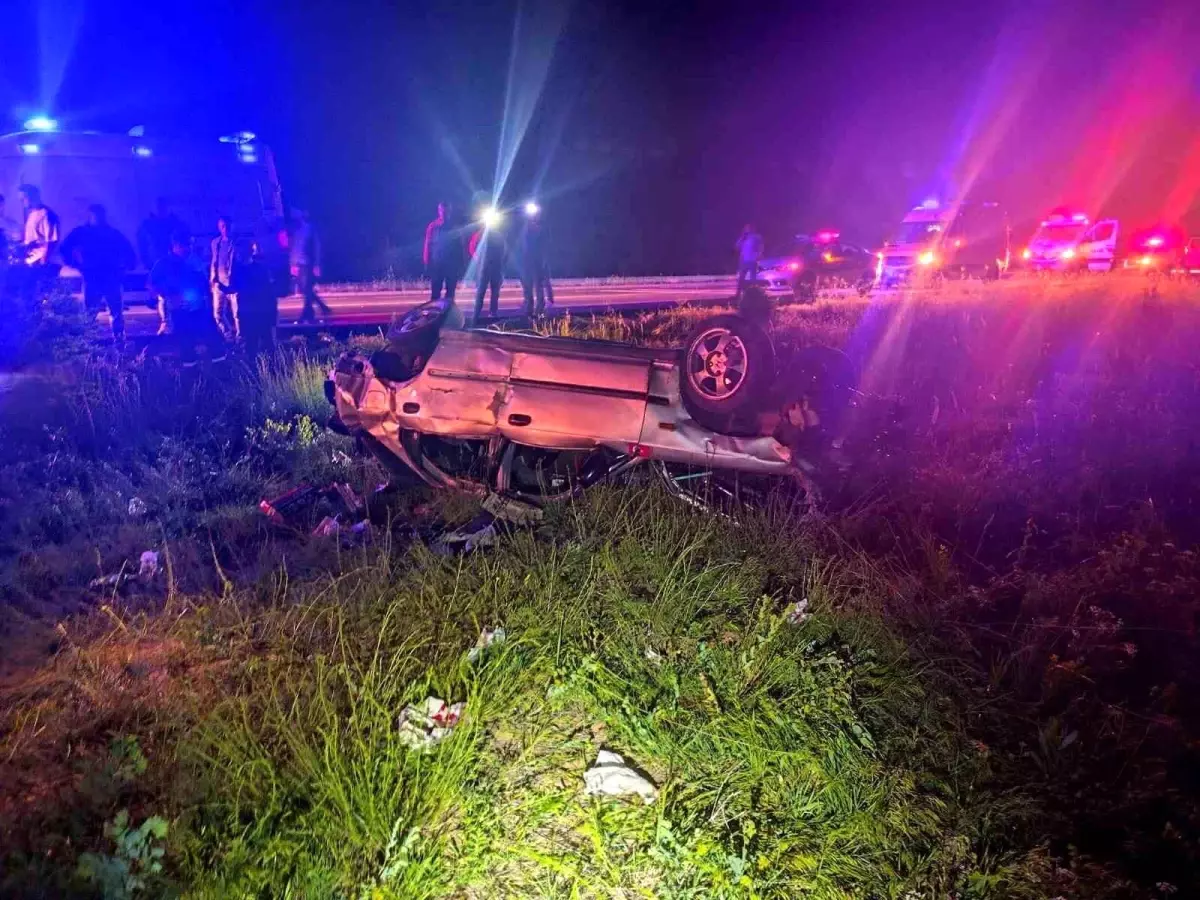 Afyon'da trafik kazası: 7 kişi yaralandı.