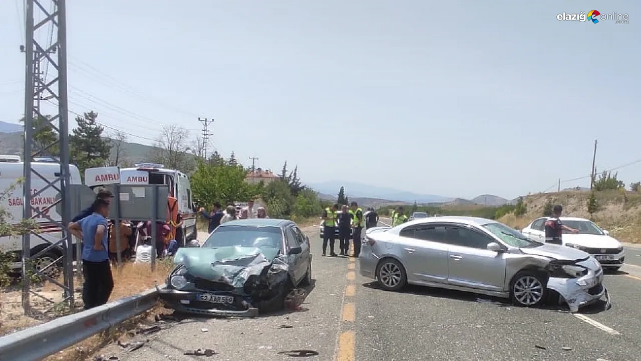 Elazığ'da Trafik Kazası: 5 Kişi Ölümden Döndü!