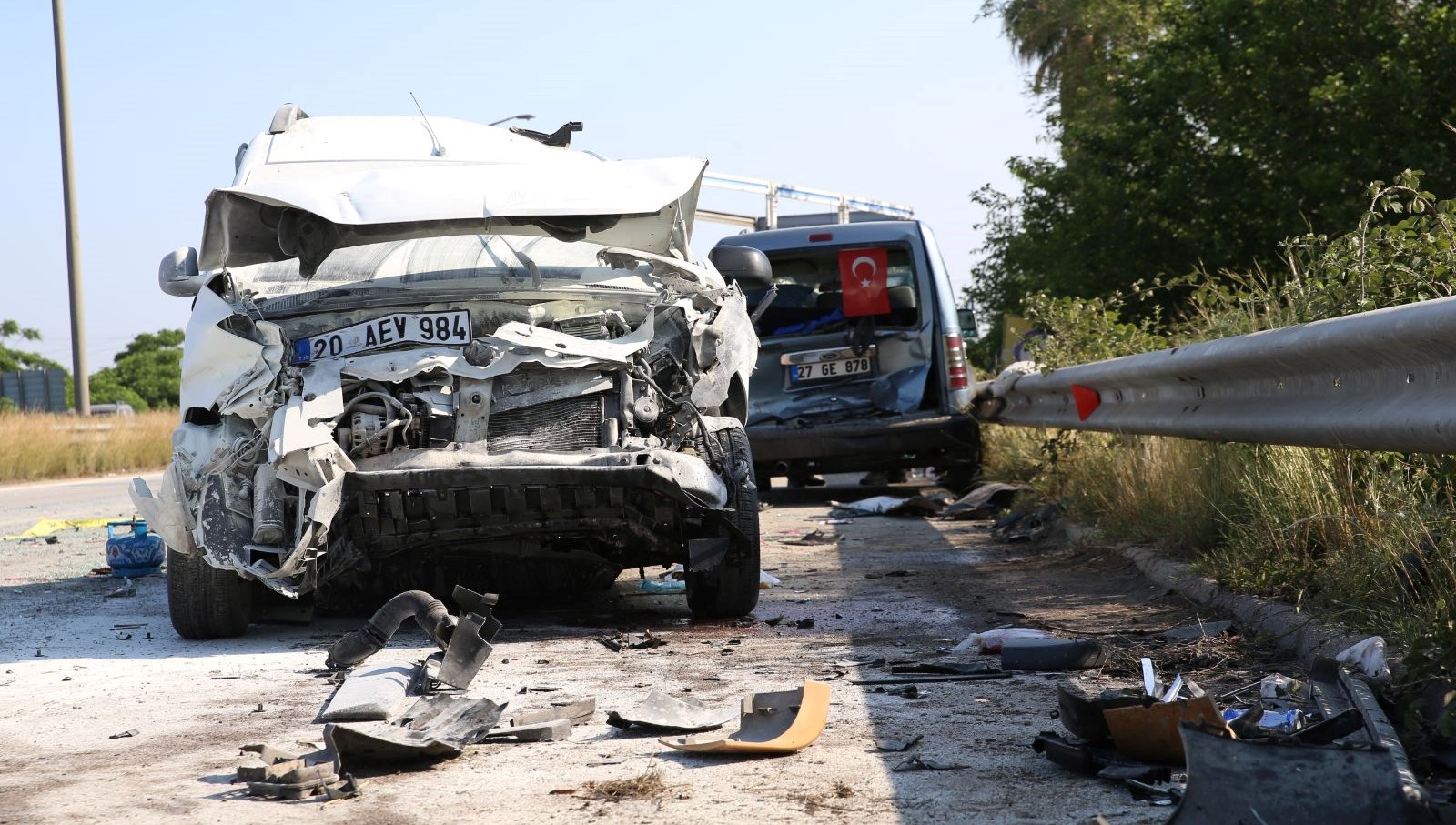 Hatay'da zincirleme kaza: 1 ölü, 10 yaralı