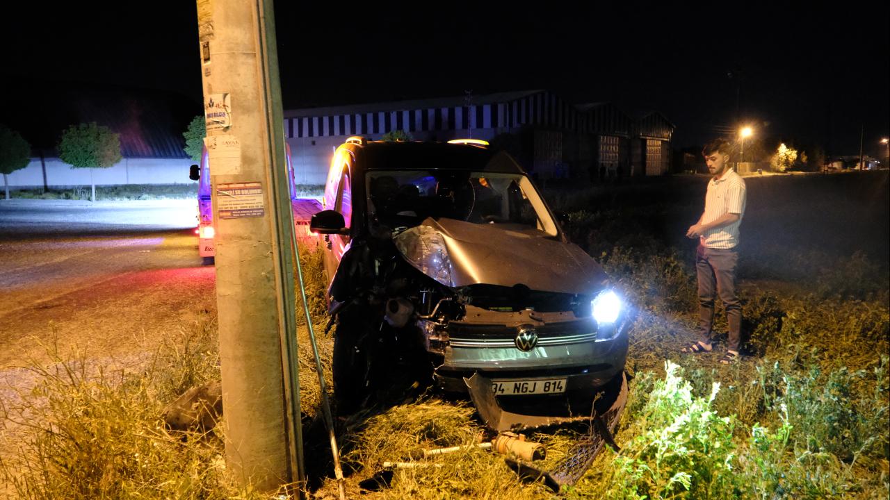 Konya'da trafik kazasında 5 kişi yaralı oldu.