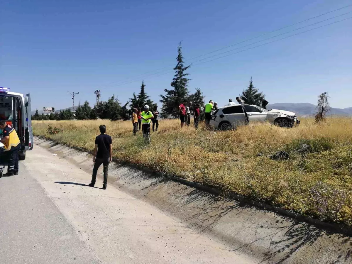 Malatya'da 4 kaza sonucunda 9 kişi yaralandı.