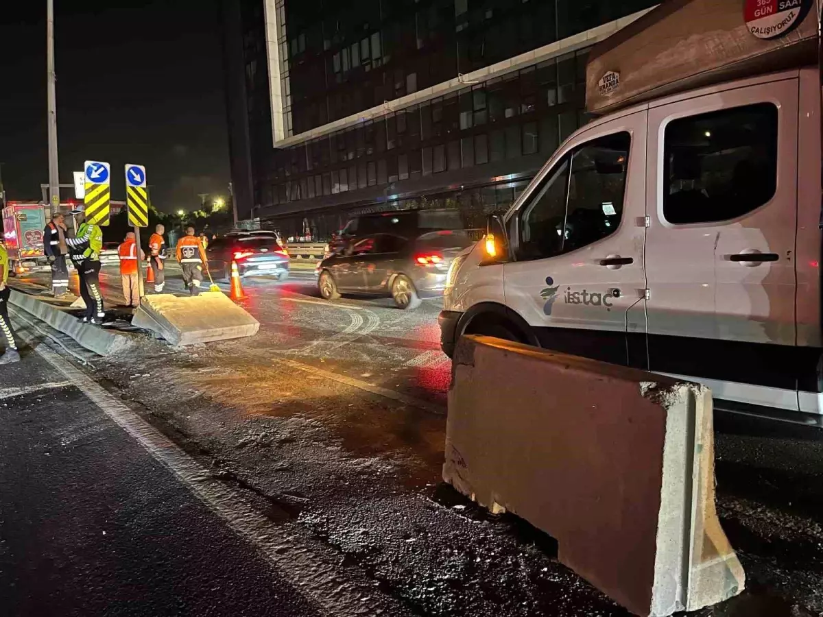 Trafik Kazası Küçükçekmece'de