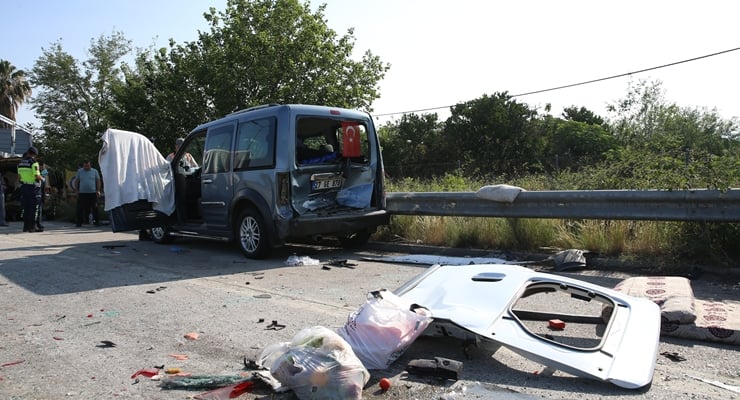 Bayram tatilinin başında 692 kaza, yedi ölü ve 1128 yaralı var.