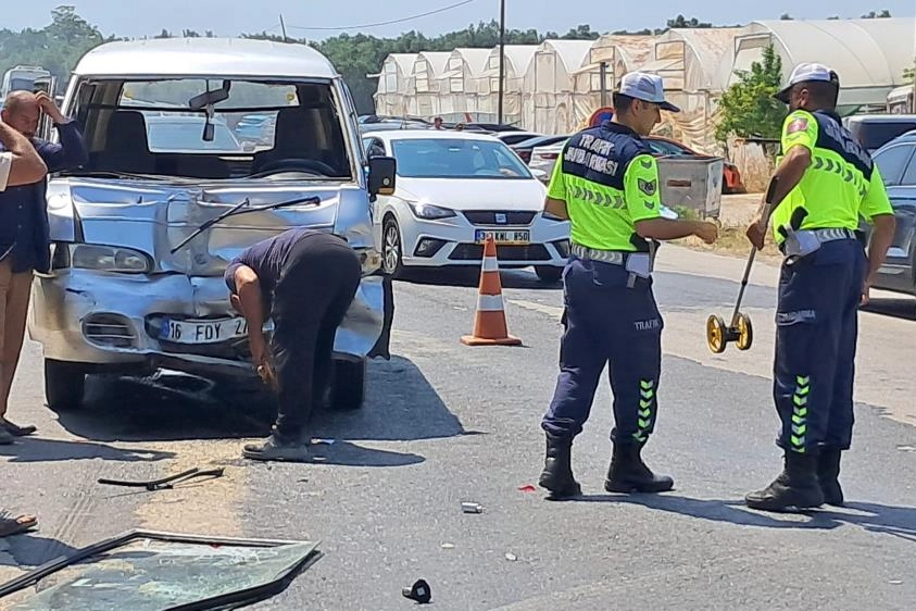 Bursa'da endişe veren kaza: 1 kişi yaralandı