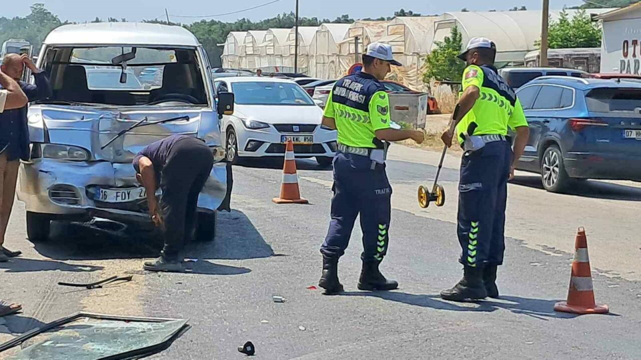 Bursa’da trafik olayı: 1 kişi yaralandı