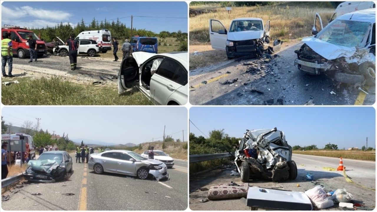 Bayramda 32 kişi trafik kazasında hayatını kaybetti.