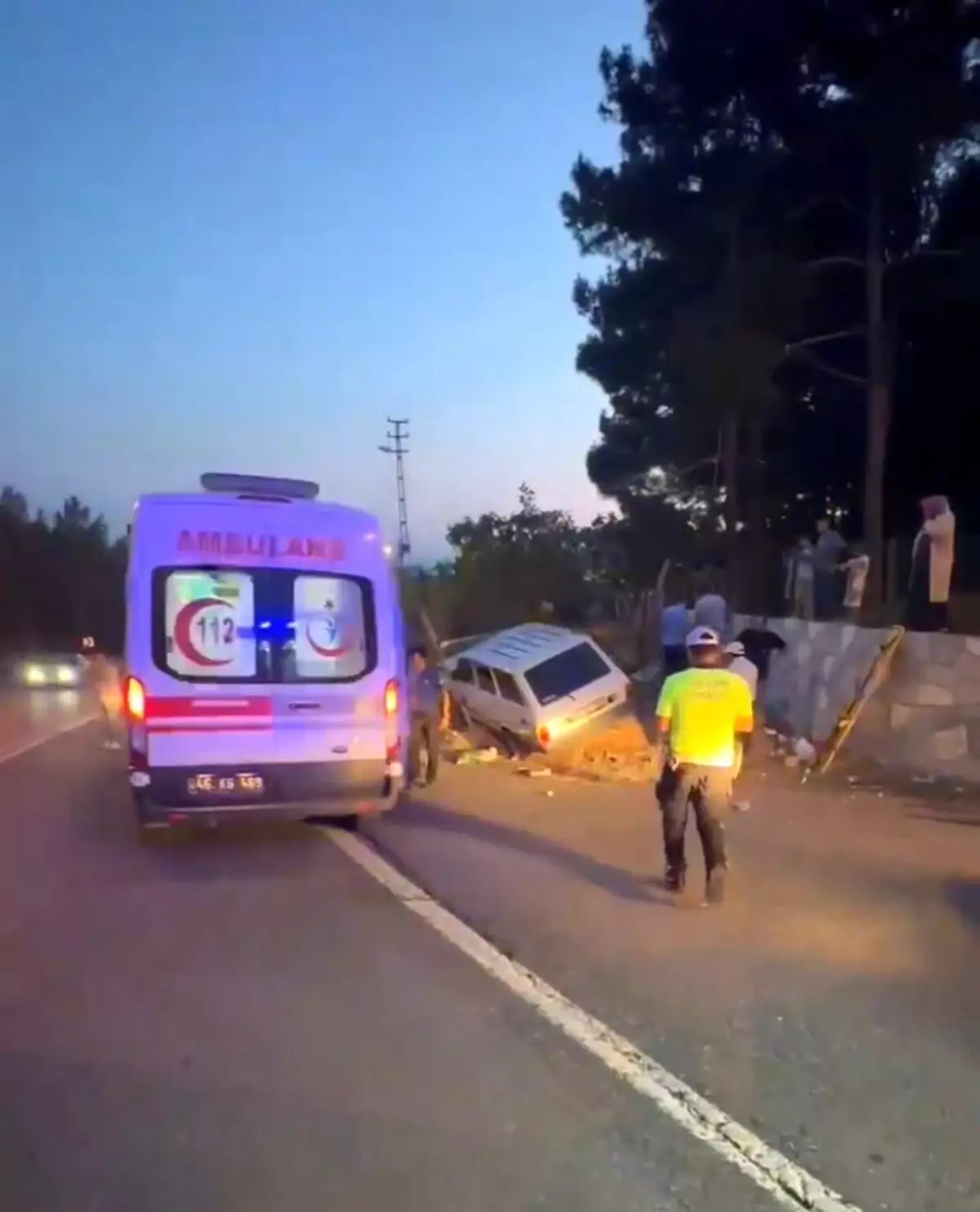 Kahramanmaraş'ta trafik kazasında 7 kişi yaralandı.