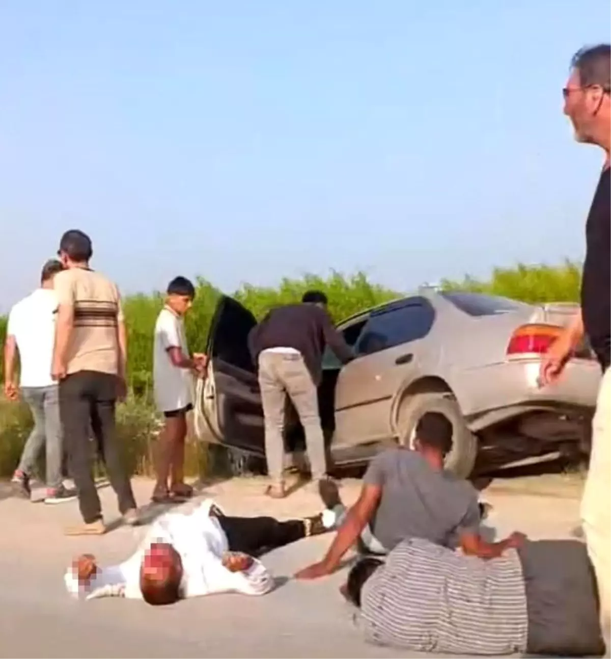Tarsus'ta Kaza Sonucu 7 Kişi Yaralandı