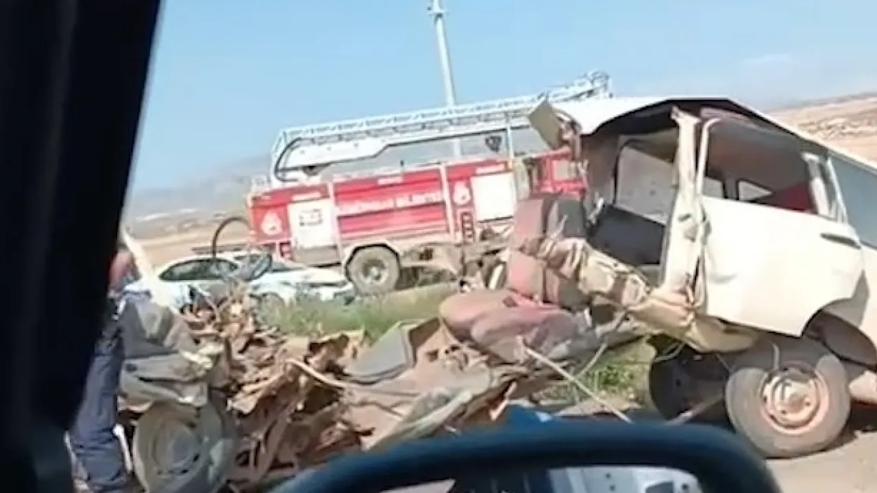 Kaza sonucu bir kişi hayatını kaybetti.