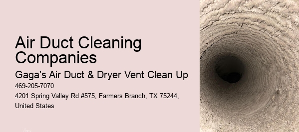 Dallas Duct And Vent Cleaning