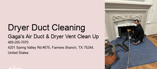 Dryer Duct Cleaning