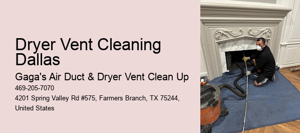 Dryer Vent Cleaning Dallas