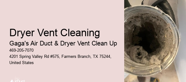 Dryer Vent Cleaning