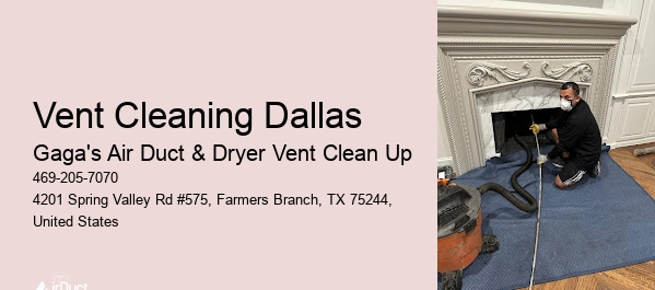 Vent Cleaning Dallas