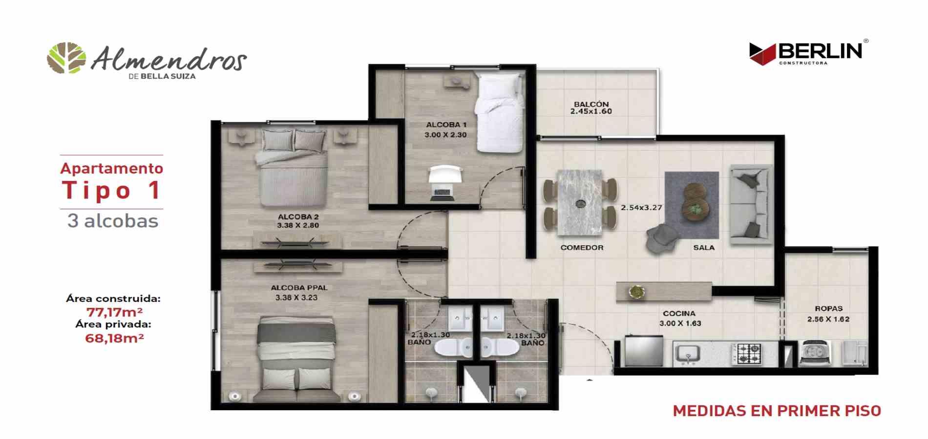 Foto de Apartamento en Venta en Baja suiza, Manizales - 9 - 279069255