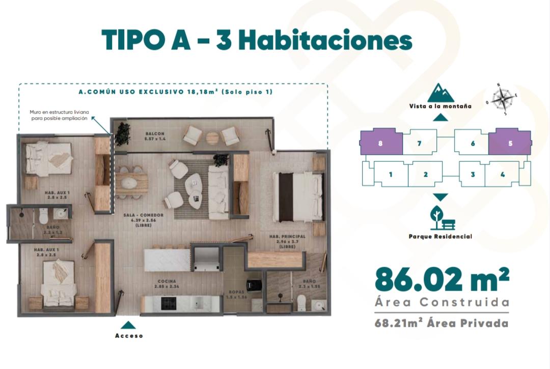 Foto de Apartamento en Venta en Ciudad natura, Dosquebradas - 2 - 279070265