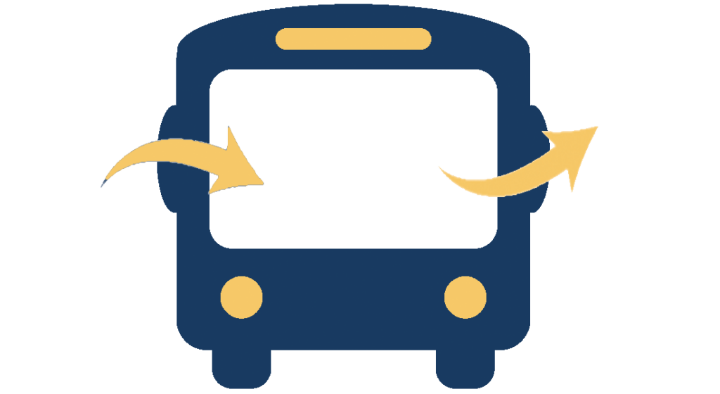 School Bus CC Return To Campus Gallaudet University