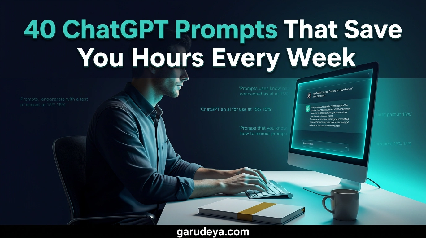 ChatGPT Prompts That Save Hours Every Week