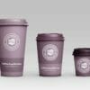 3 size coffee cup mockups (psd)