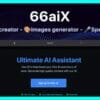 66aix - AI Content, Chat Bot, Images Generator & Speech to Text (SAAS)