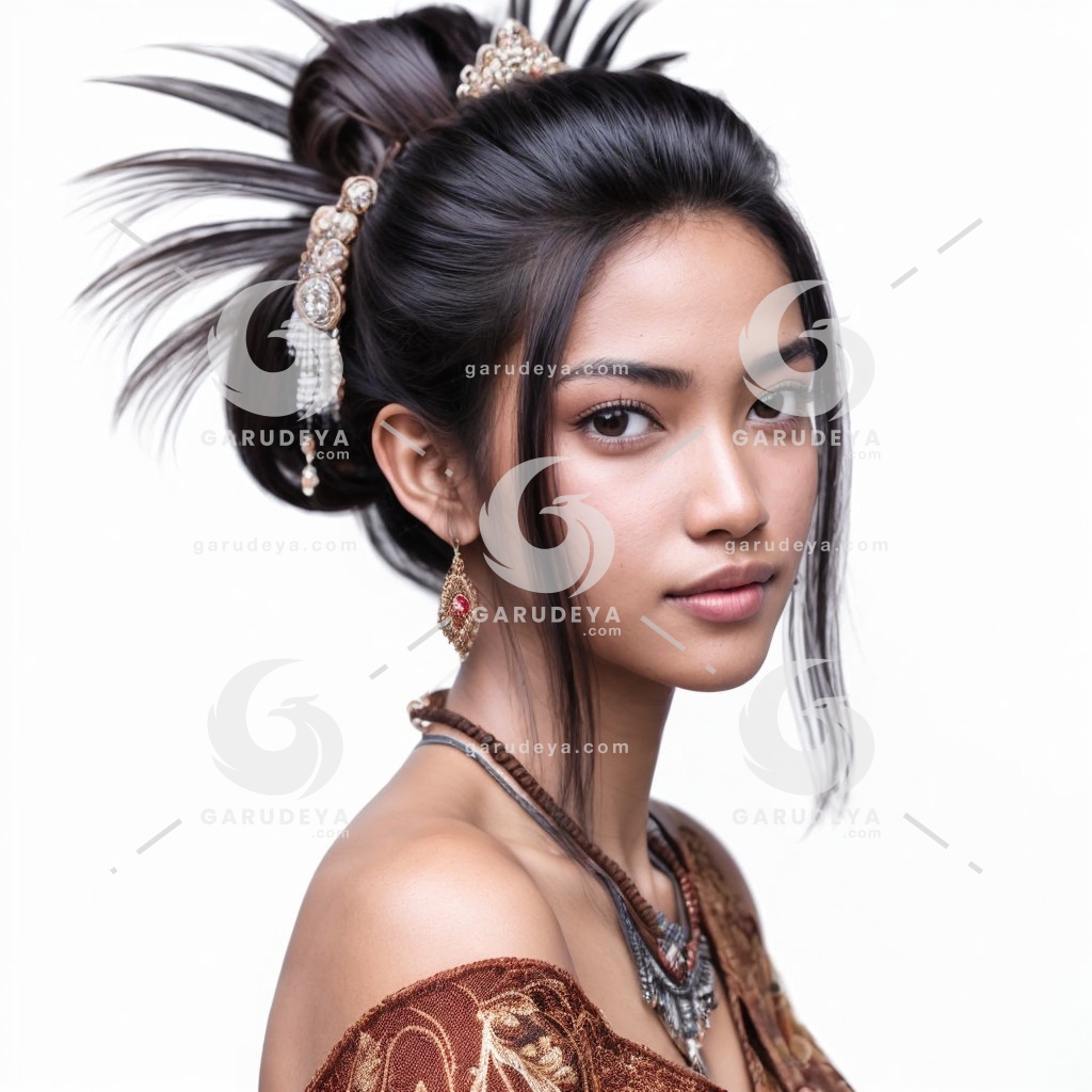 A beautiful woman from the Java ethnicity-92202