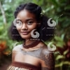 A beautiful woman from the Papua ethnicity-88893297