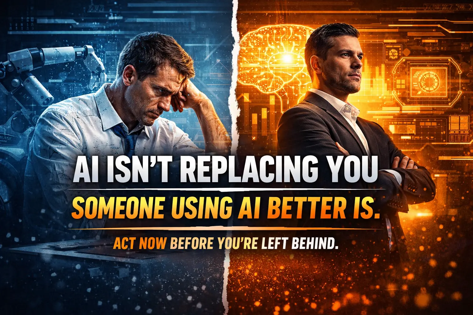 AI Isn’t Replacing You - But Someone Using AI Better Is (Act Now)