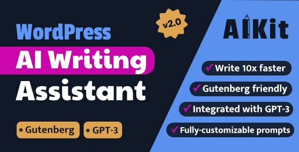 AIKit – WordPress AI Writing Assistant / OpenAI GPT-3