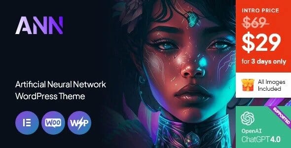 ANN – Artificial Neural Network WordPress Theme