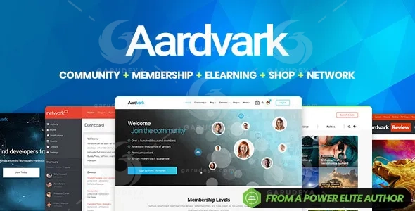 Aardvark – Community, Membership, BuddyPress WordPress Theme