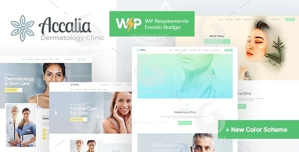 Accalia | Dermatology Clinic & Cosmetology WordPress Theme + Elementor