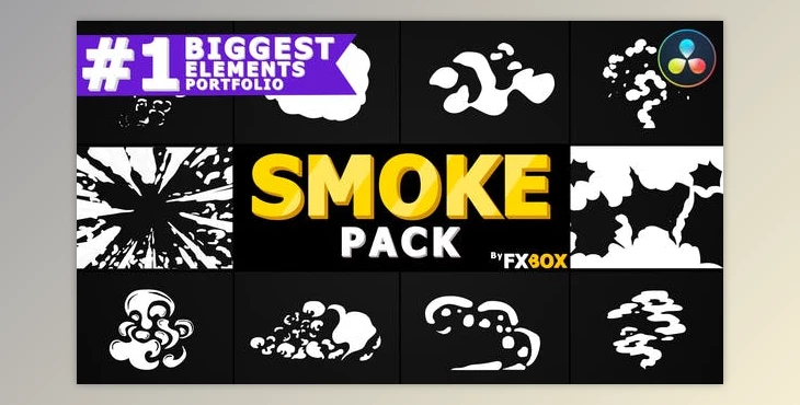 Action Elements Smoke – DaVinci Resolve – Videohive 38597548