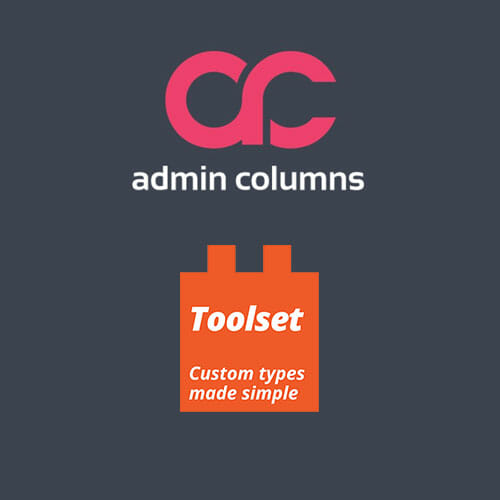 Admin Columns Pro Toolset Types Add-On