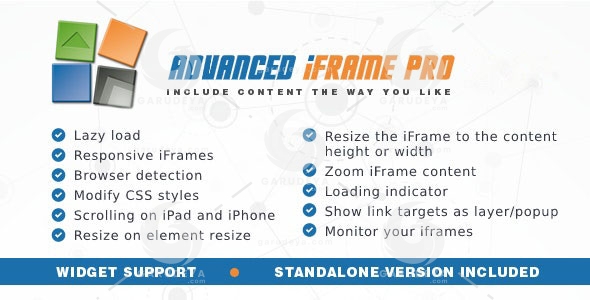 Advanced iFrame Pro Plugin