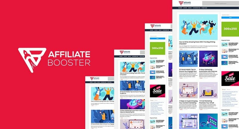 Affiliate Booster – Best Theme For Affiliate Marketing
